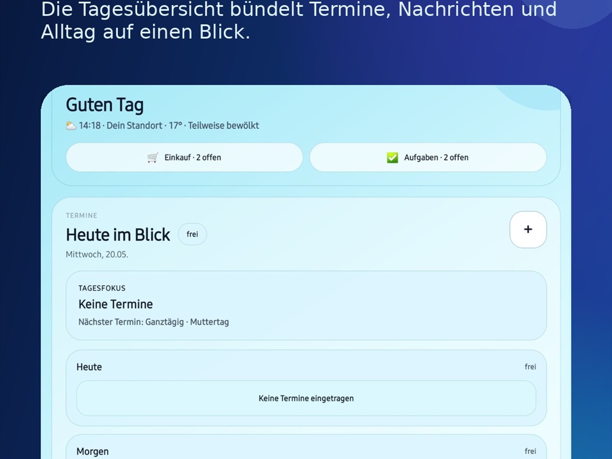 Yunilo Familienkalender App mit mobiler Planung für Termine und Aufgaben
